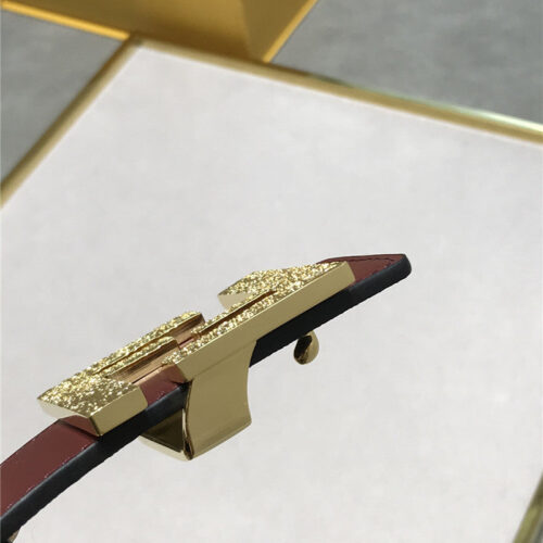 High Quality Luxury Fendi Belt In Calfskin With Printed Canvas Bottom – Style 82246 product detail