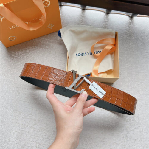 High Quality Luxury Louis Vuitton Classic Belt – Style 44742