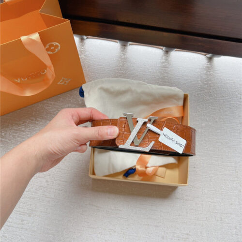 High Quality Luxury Louis Vuitton Classic Belt – Style 44742 product detail