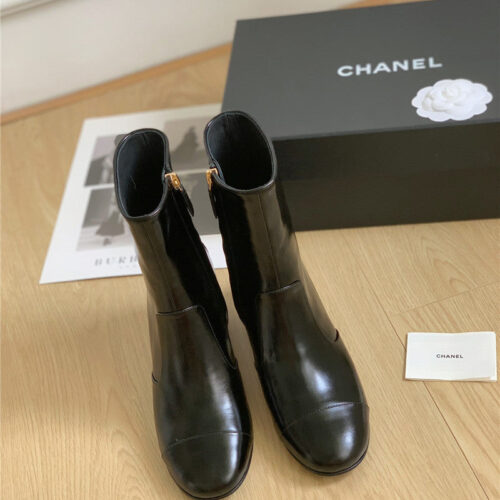 High Quality Luxury Chanel New Ankle Boots alternate view
