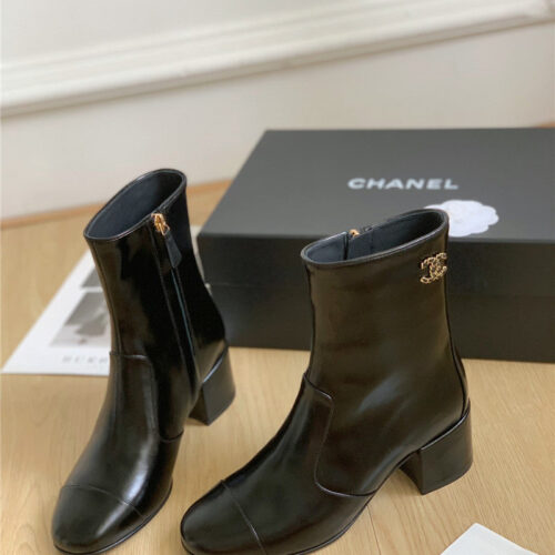 High Quality Luxury Chanel New Ankle Boots