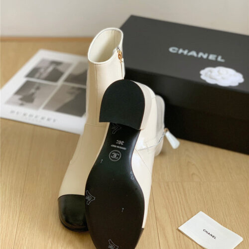 High Quality Luxury Chanel New Ankle Boots – Style 95974 product detail