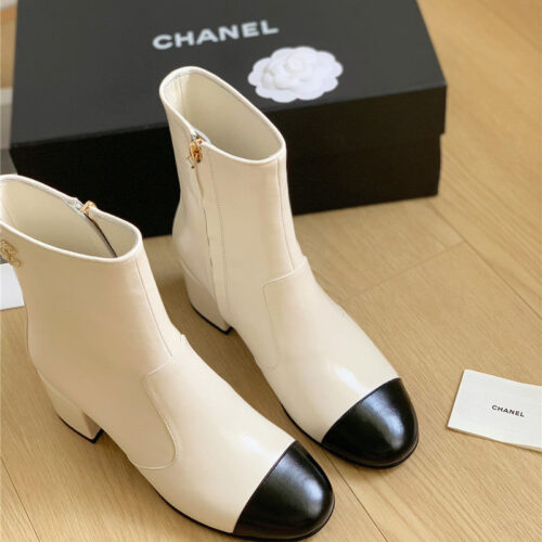 High Quality Luxury Chanel New Ankle Boots – Style 95974 alternate view
