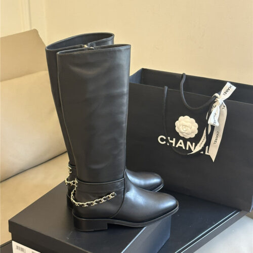High Quality Luxury Chanel Autumn Winter Chain Ankle Boots product detail