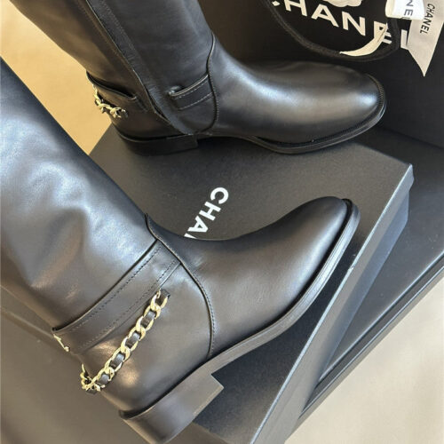 High Quality Luxury Chanel Autumn Winter Chain Ankle Boots product detail