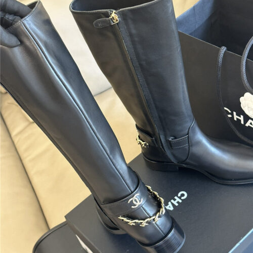 High Quality Luxury Chanel Autumn Winter Chain Ankle Boots product detail