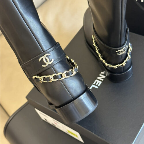High Quality Luxury Chanel Autumn Winter Chain Ankle Boots product detail
