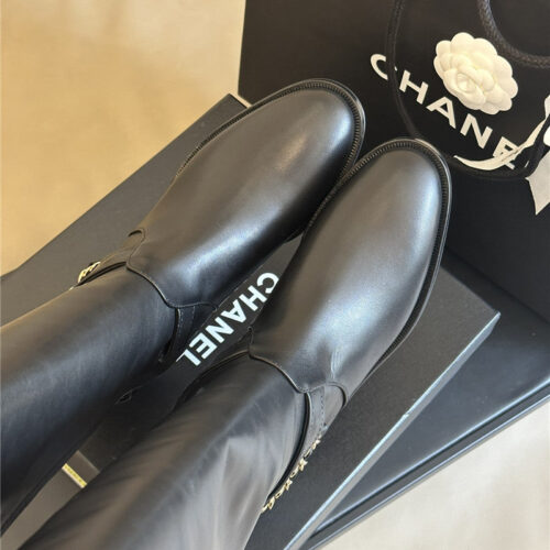 High Quality Luxury Chanel Autumn Winter Chain Ankle Boots product detail