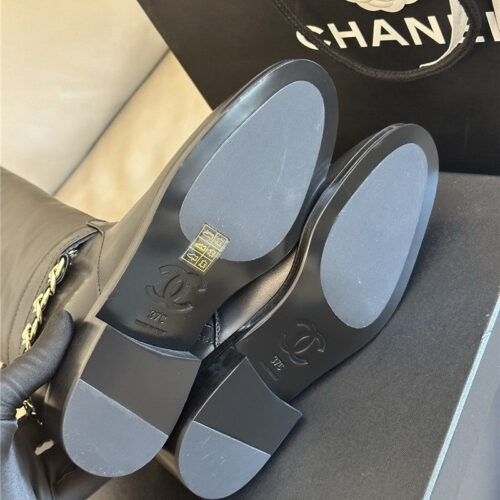 High Quality Luxury Chanel Autumn Winter Chain Ankle Boots product detail