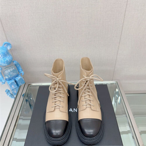 High Quality Luxury Chanel Platform Martin Ankle Boots product detail