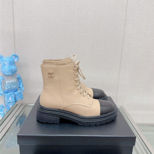 High Quality Luxury Chanel Platform Martin Ankle Boots product detail
