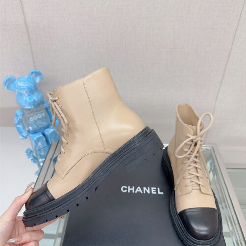 High Quality Luxury Chanel Platform Martin Ankle Boots product detail