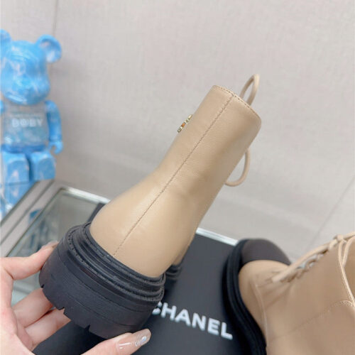 High Quality Luxury Chanel Platform Martin Ankle Boots product detail