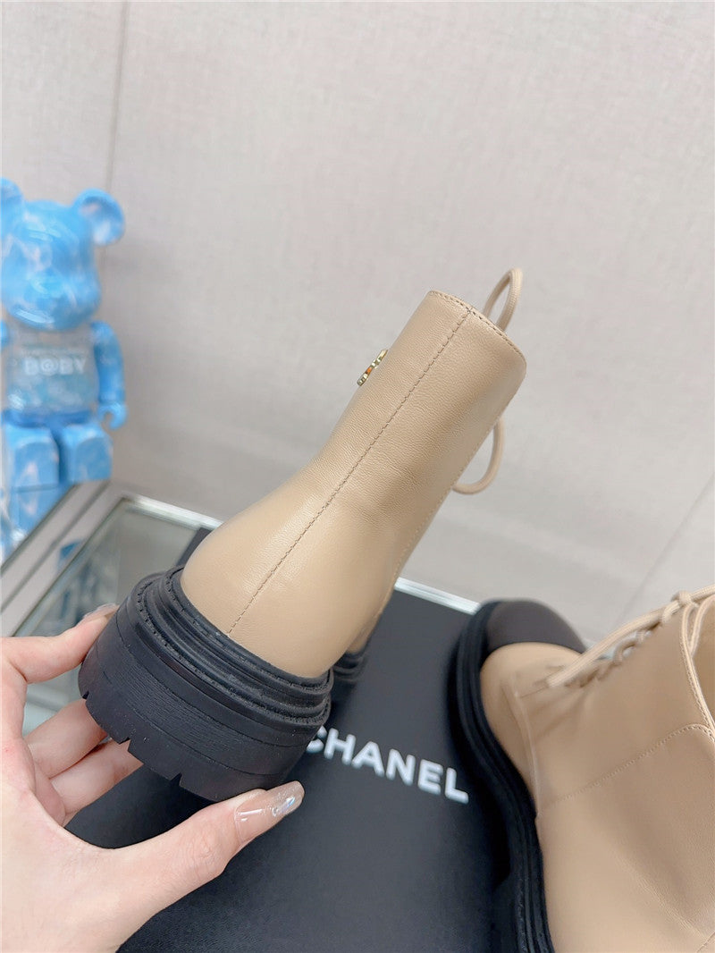 High Quality Luxury Chanel Platform Martin Ankle Boots product detail