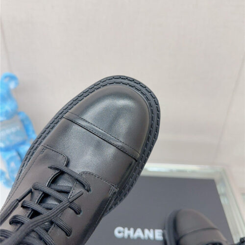 High Quality Luxury Chanel Platform Martin Ankle Boots – Style 79014 product detail