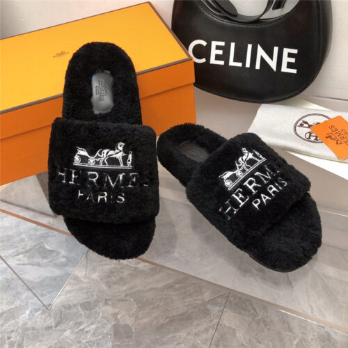 High Quality Luxury Hermes Fur Roll Cake Hair Ershuo product detail
