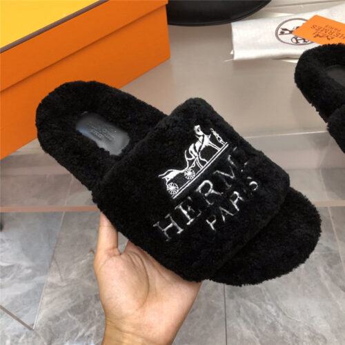 High Quality Luxury Hermes Fur Roll Cake Hair Ershuo product detail