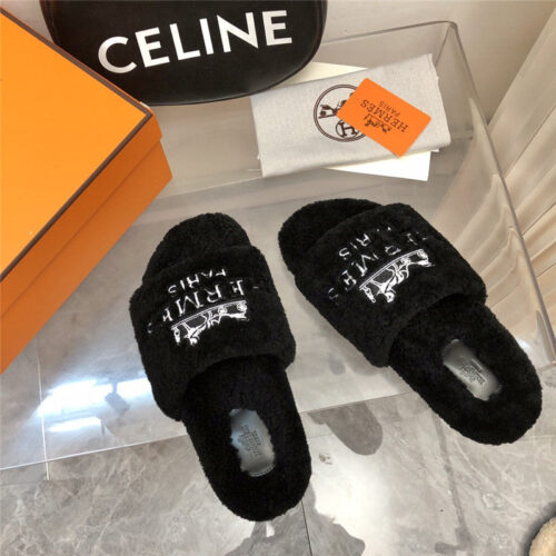 High Quality Luxury Hermes Fur Roll Cake Hair Ershuo product detail
