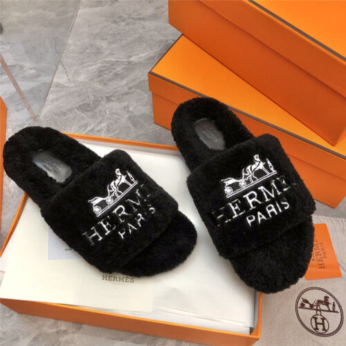 High Quality Luxury Hermes Fur Roll Cake Hair Ershuo