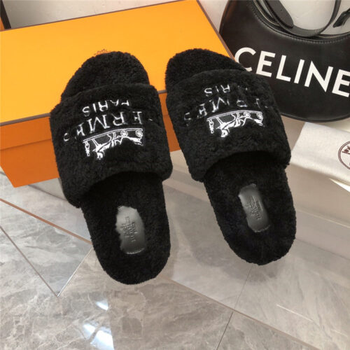 High Quality Luxury Hermes Fur Roll Cake Hair Ershuo product detail