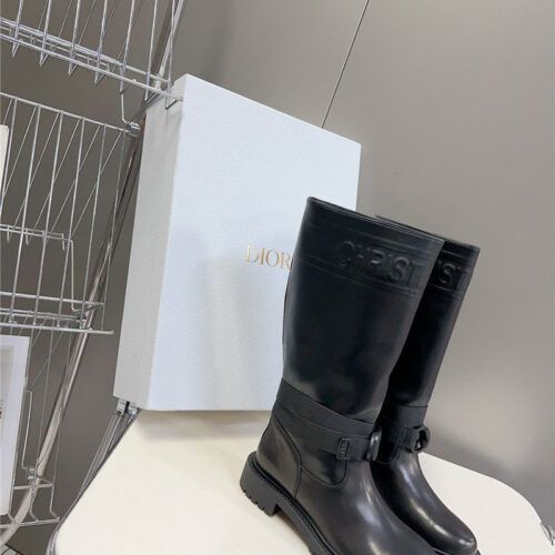 High Quality Luxury Dior Autumn Winter Classic Knight Boots – Style 46598 product detail