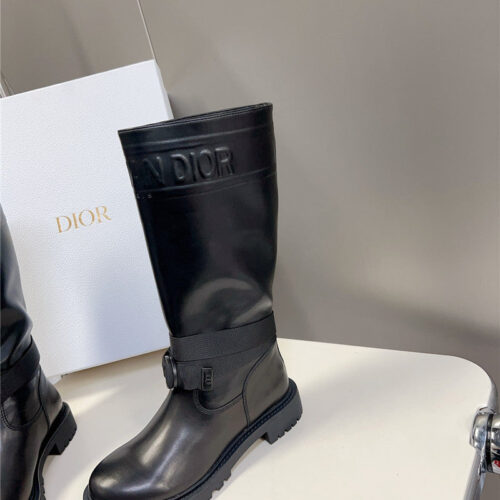 High Quality Luxury Dior Autumn Winter Classic Knight Boots – Style 46598 product detail