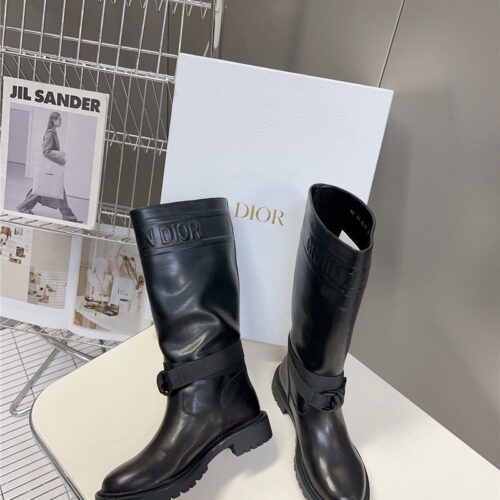 High Quality Luxury Dior Autumn Winter Classic Knight Boots – Style 46598 product detail
