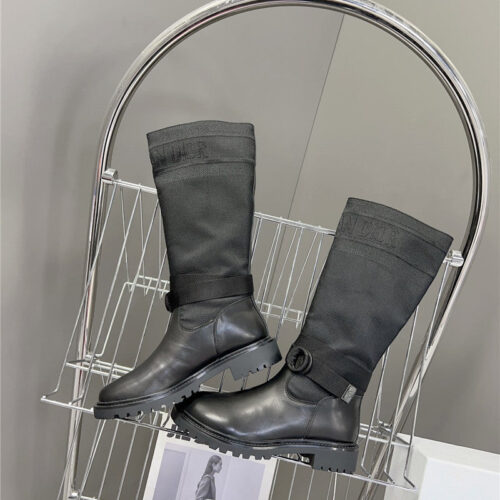 High Quality Luxury Dior Autumn Winter Classic Knight Boots – Style 95174 alternate view