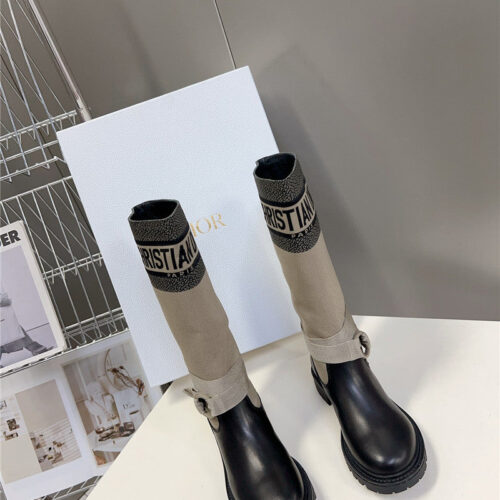 High Quality Luxury Dior Autumn Winter Classic Knight Boots – Style 78214