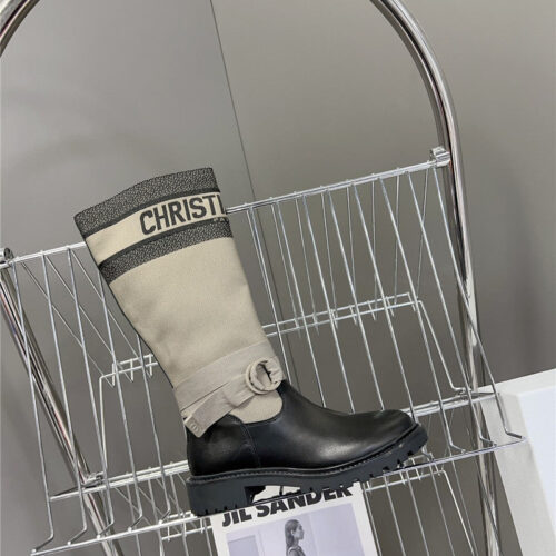 High Quality Luxury Dior Autumn Winter Classic Knight Boots – Style 78214 product detail