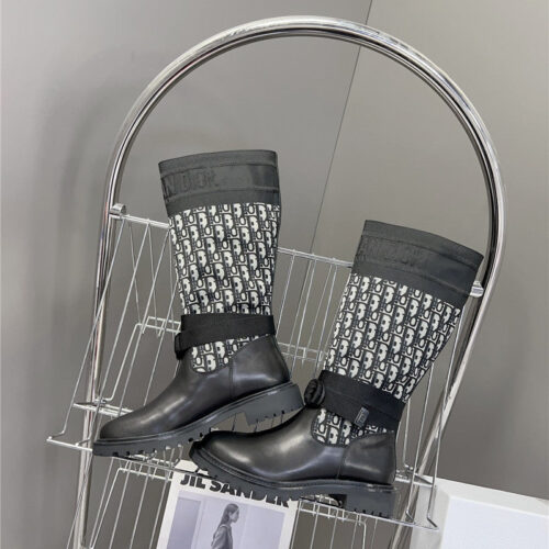 High Quality Luxury Dior Autumn Winter Classic Knight Boots – Style 00806 alternate view