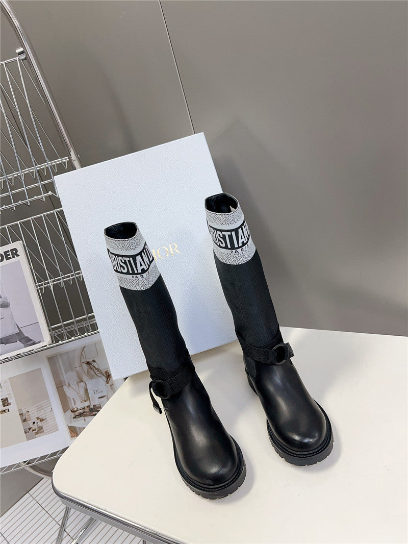 High Quality Luxury Dior Autumn Winter Classic Knight Boots – Style 20006