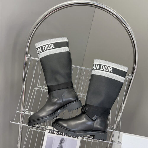High Quality Luxury Dior Autumn Winter Classic Knight Boots – Style 20006 alternate view