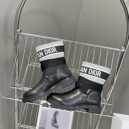 High Quality Luxury Dior Autumn Winter Classic Knight Boots – Style 23942 alternate view