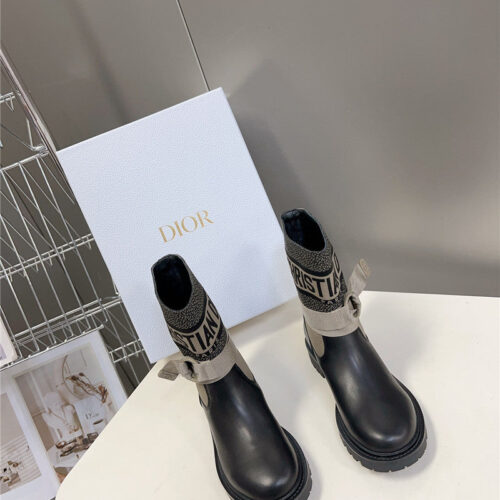 High Quality Luxury Dior Autumn Winter Classic Knight Boots