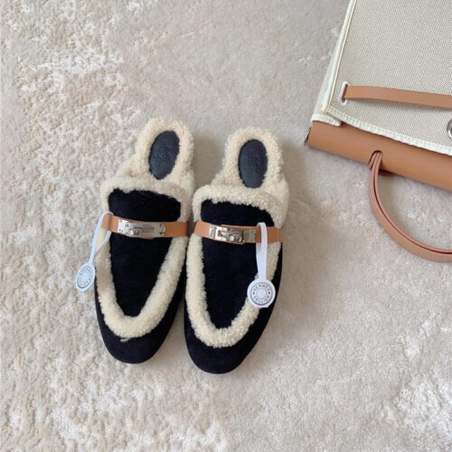 High Quality Luxury Hermes Mules – Style 98595 alternate view