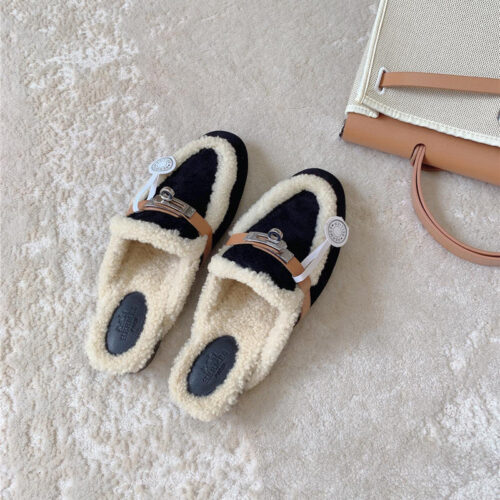 High Quality Luxury Hermes Mules – Style 98595 product detail