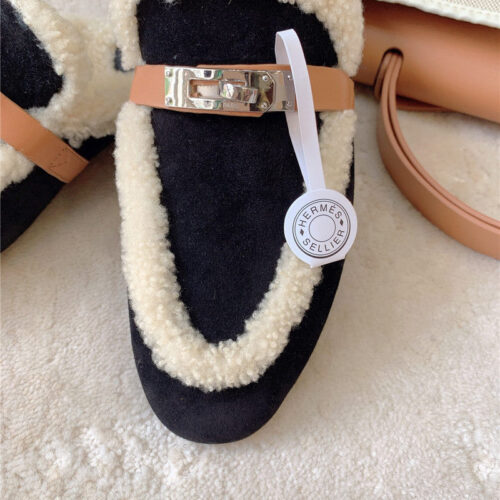 High Quality Luxury Hermes Mules – Style 98595 product detail