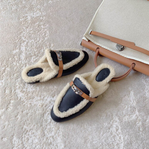 High Quality Luxury Hermes Mules – Style 96899 product detail