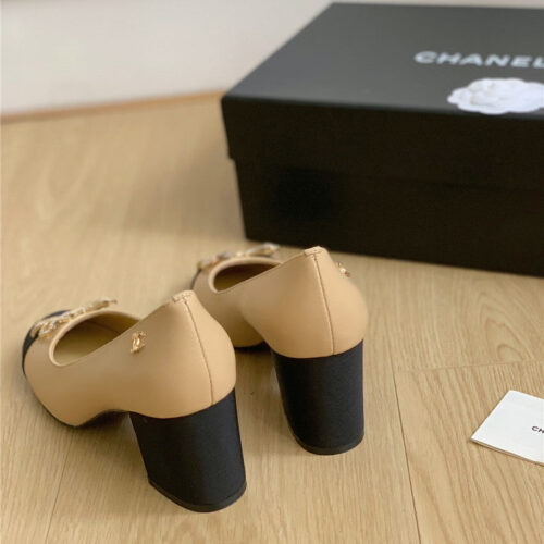 High Quality Luxury Chanel Double C Butterfly Diamond Buckle Shoes – Style 61574 product detail
