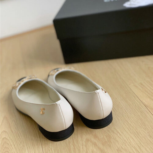 High Quality Luxury Chanel Double C Butterfly Diamond Buckle Shoes – Style 54790 product detail