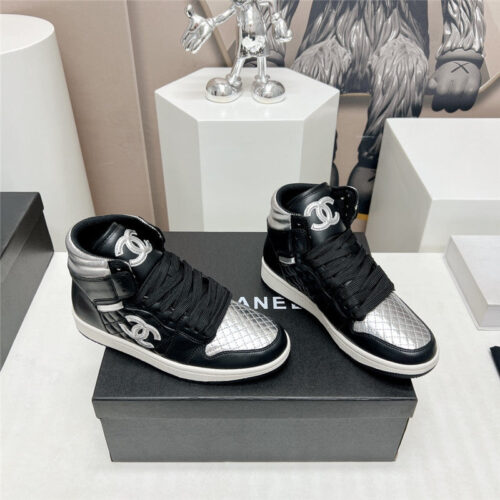 High Quality Luxury Chanel Joint High Top Casual Shoes – Style 09446