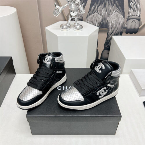 High Quality Luxury Chanel Joint High Top Casual Shoes – Style 09446 alternate view