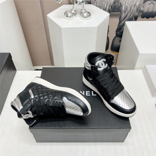 High Quality Luxury Chanel Joint High Top Casual Shoes – Style 09446 product detail