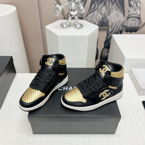 High Quality Luxury Chanel Joint High Top Casual Shoes – Style 40518 alternate view