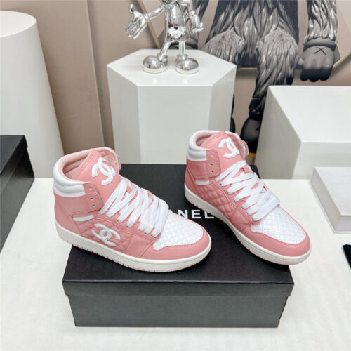High Quality Luxury Chanel Joint High Top Casual Shoes – Style 02662