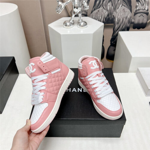 High Quality Luxury Chanel Joint High Top Casual Shoes – Style 02662 product detail