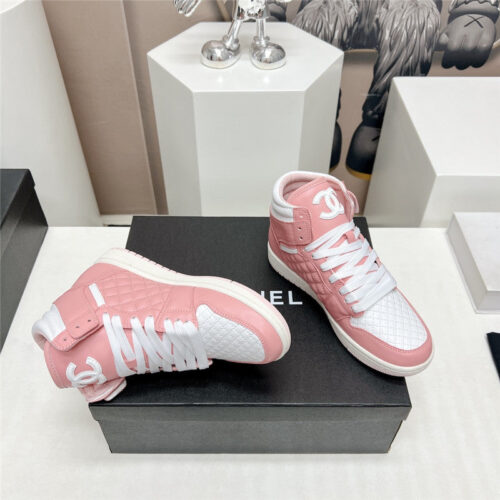 High Quality Luxury Chanel Joint High Top Casual Shoes – Style 02662 product detail