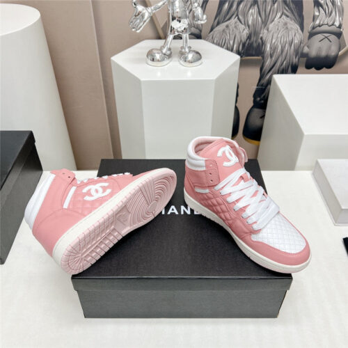 High Quality Luxury Chanel Joint High Top Casual Shoes – Style 02662 product detail