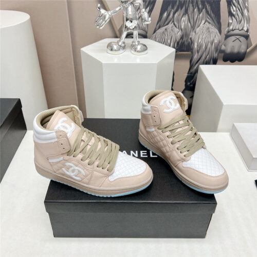 High Quality Luxury Chanel Joint High Top Casual Shoes – Style 64806